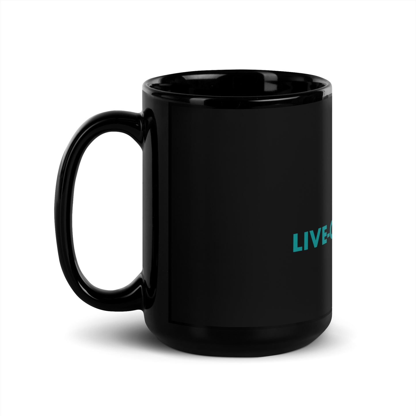 Black Glossy Mug